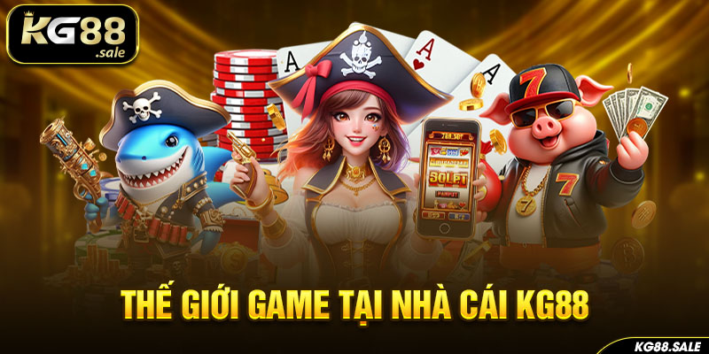 Trải nghiệm thế giới game có một không hai tại nhà cái KG88